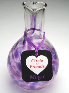 Blown Glass Friendship Vase Magic