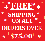 Free Shipping on orders over $75.00