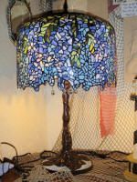 Stained Glass Tiffany Style Lamp