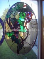 Stained Glass Grapes