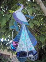 Stained Glass Peacock